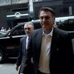 Bolsonaro entrou pela porta dos fundos do Hotel Intercontinental Barclay