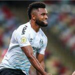 Borja marcou de cabeça e garantiu a vitória do tricolor