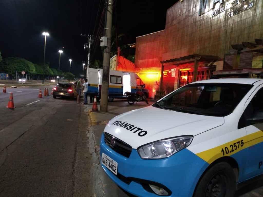Blitz foi realizada na Avenida Costa e Silva (Foto: Divulgação)