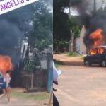 Fumaça chamava atenção no bairro da região sul de Campo Grande.