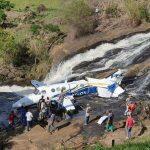 Local onde avião caiu é de difícil acesso