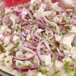 Ceviche simples para você fazer em casa e sem gastar muito