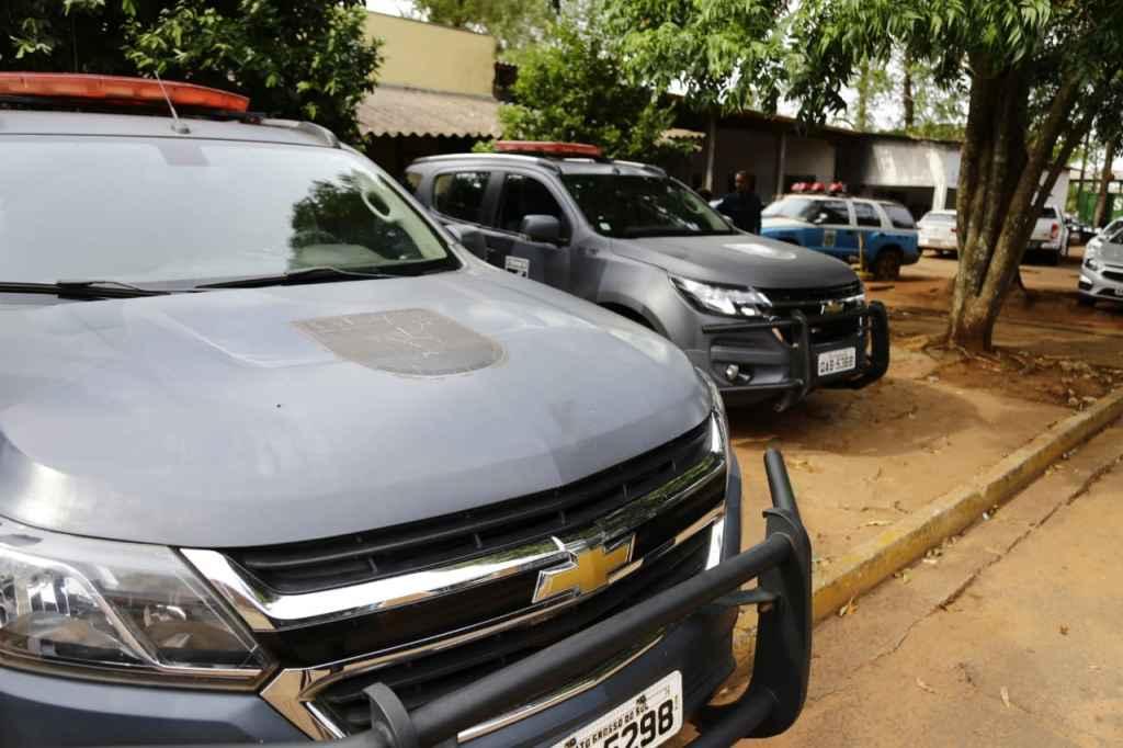 Viaturas do Batalhão de Choque da PM