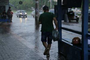Chuva deve permanecer na ‘Cidade Morena’ até amanhã