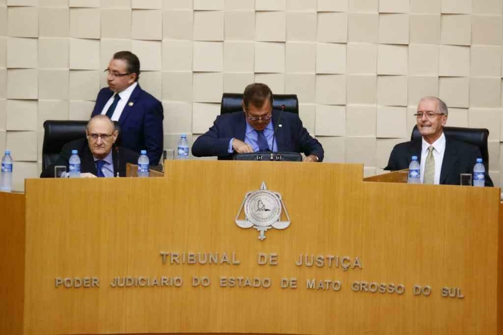 Sessão de abertura da Inspeção no TJMS nesta segunda (Marcos Ermínio