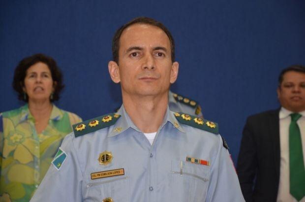 Coronel Edmilson Lopes da Cunha foi subcomandante da PMMS