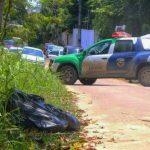 Corpo foi encontrado em sacos de lixo
