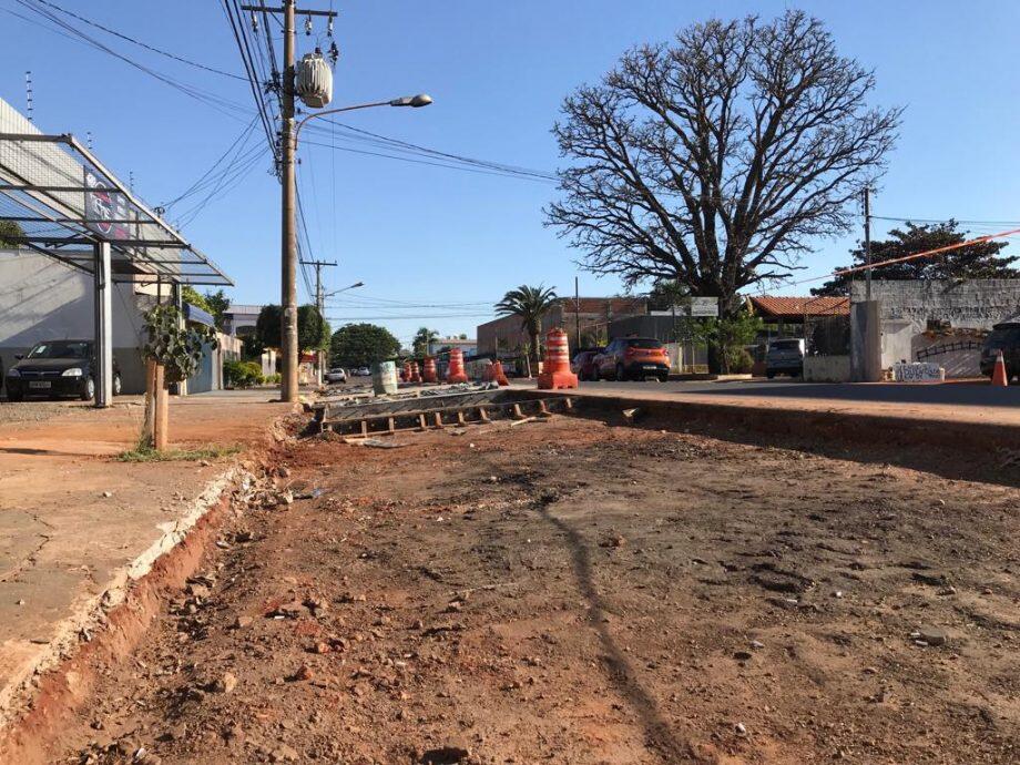 Obra nos corredores deve terminar em um mês | Foto: Mariane Chianezi/Jornal Midiamax