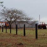 Galpão que pegou fogo