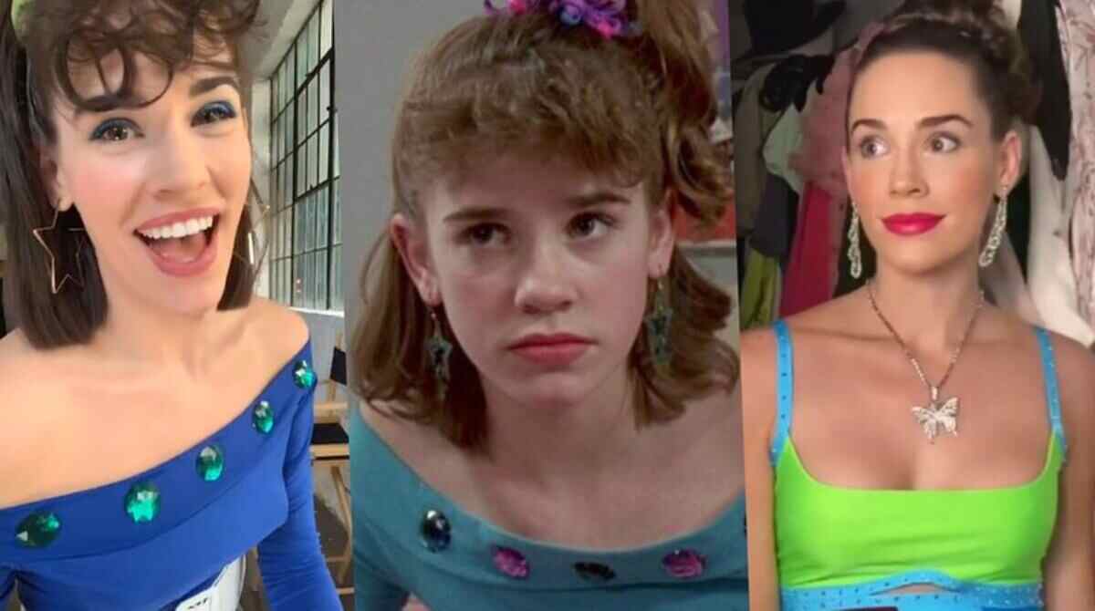 Christa B. Allen sempre faz "remake" de filme nas redes sociais