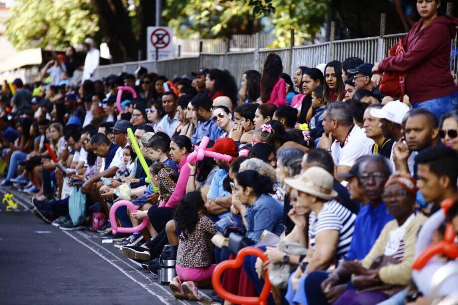 Desfile cívico de aniversário de Campo Grande em agosto de 2019 | (Marcos Ermínio