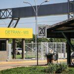 Entrada do Detran-MS em Campo Grande