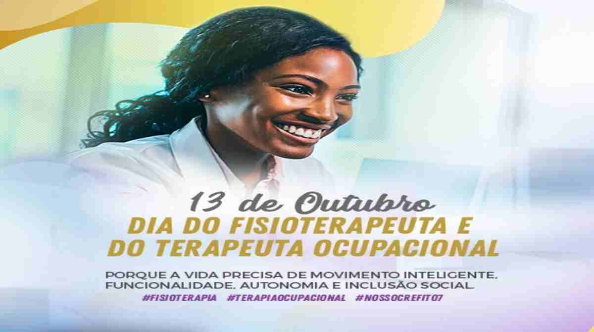 13 de outubro é o Dia do Fisioterapeuta