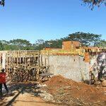 Trabalhador foi socorrido na obra após convulsionar