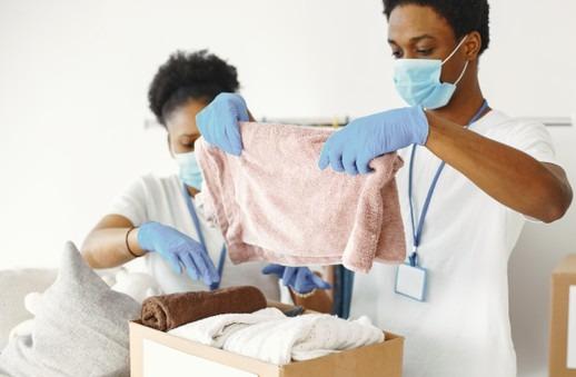 Materiais de higiene também estão sendo arrecadados.