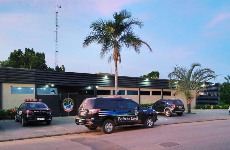 Suspeito foi encaminhado à DP de Bonito. Foto: Divulgação