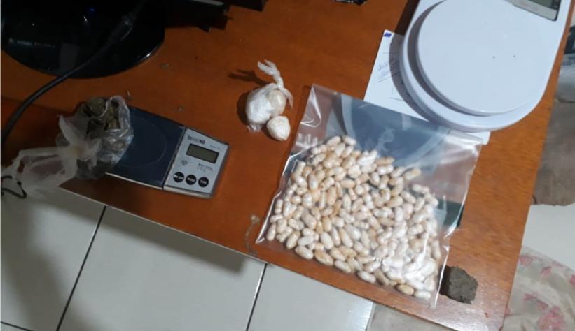 Droga apreendida em ação policial. Foto: Divulgação