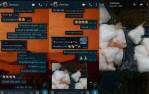 Conversa em que PM negocia venda da droga