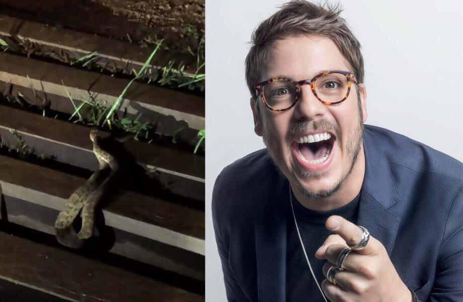 Cobra foi a atração da vez