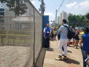 Rapaz teve pneu da moto furado e perdeu o horário da entrada (Dayene Paz