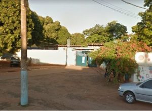 Fachada da Escola Estadual Dom Aquino Corrêa