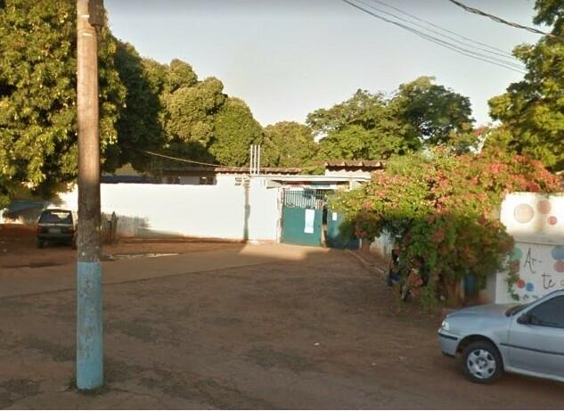 Fachada da Escola Estadual Dom Aquino Corrêa