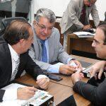 Os deputados Gerson Claro (PP)