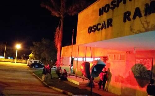 Hospital para onde vítima foi socorrida ao ser baleada. Foto: Divulgação
