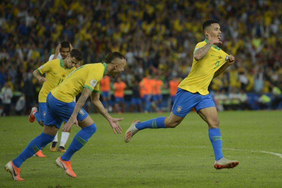 Lance do segundo gol do Brasil (Foto: Fernando Frazão |Agência Brasil)