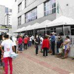 Ainda não há previsão para retorno do atendimento até as 16 horas.