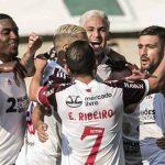Flamengo venceu Palmeiras neste domingo
