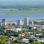 Vista aérea de Corumbá