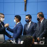 Deputados durante evento na Assembleia Legislativa de MS