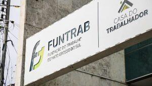 Fachada da Funtrab em Campo Grande