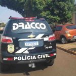 Trio foi preso tentando fugir em um Sandero