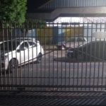 Garagem da casa do leitor (Via WhatsApp)