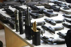 Armamento encontrado teria vindo do México