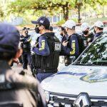 Guardas já estão concentrados no Paço Municipal.