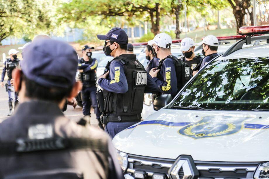 Guardas já estão concentrados no Paço Municipal.