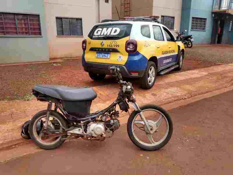 Veículo foi retirado da garagem de um condomínio