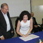 Mário Grespan e a ex-prefeita Márcia Moura (Foto: Divulgação/Prefeitura de Três Lagoas)
