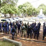 Efetivo da guarda que atuará no centro foi ampliado (Foto: Henrique Arakaki