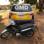 Moto com placa de Maracaju foi encontrada nesta sexta-feira