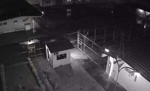 Imagem anexada ao processo mostra guarita onde o servidor estava de serviço