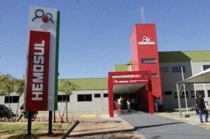 Atendimento no Hemosul neste sábado será até às 17h. (Divulgação)