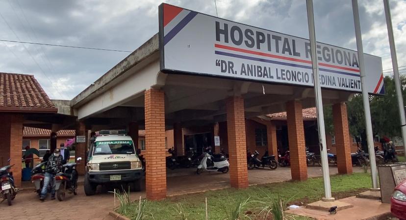Vítima segue internada no Hospital de Pedro Juan Caballero