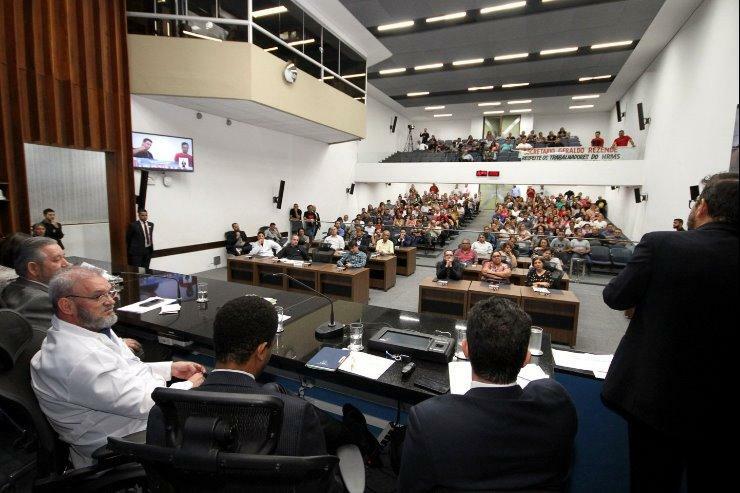 Problemas relativos ao Hospital Regional foram debatidos durante a audiência