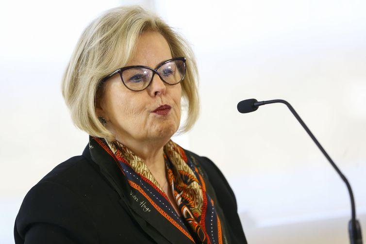 A presidente do Tribunal Superior Eleitoral (TSE)