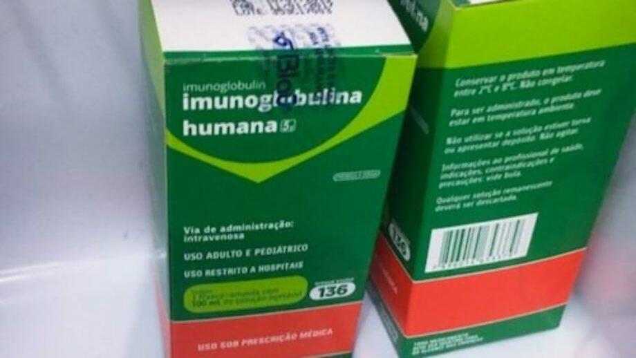 Remédio é produzido a partir de plasma humano