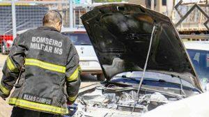 Bombeiros foram acionados